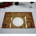 thumbnail image 1 of EREHome Set de 2 Sets de Table Motif Damas 12x18 Pouces, 1 of 1