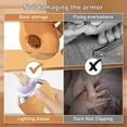 thumbnail image 5 of Aorsher 2 In 1 Electric Nail Clippers for Seniors Adult, 3 Speeds Mango Rechargeable Nail Clipper with Led Light and Storage, Low Noise, Smooth Nail Effect, Safe Use, 5 of 14