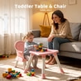 thumbnail image 4 of AILEEKISS 8 in 1 Baby High Chair, Toddler Dining Booster Seat for Eating, Pink White, 4 of 11