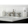 thumbnail image 3 of Kingston Brass KC7068AX Vintage Widespread Bathroom Faucet with Brass Pop-Up, Brushed Nickel, 3 of 8