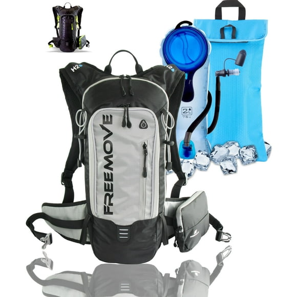 Mochila de hidratación FREEMOVE de 2 litros con bolsa térmica