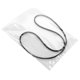 thumbnail image 1 of Correa de transmisión de coche de carreras negra, repuesto duradero DIY de plástico de 573mm para 54448 XV01 1:10, piezas de repuesto para coche de perfke correa de transmisión del coche rc, 1 of 3