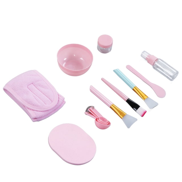 Juego de cepillos para mascarillas NikouMX 12 piezas para mezclar mascarillas faciales