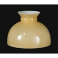thumbnail image 2 of B&P Lamp® Opal Glass Student Shade, Buff Nu-Gold, 2 of 2