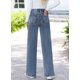 thumbnail image 3 of Pantalones vaqueros anchos de maternidad BLENCOT para embarazo Sail Blue, 3 of 7