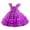 Purple, variant on Toddler Girl Tulle Dress Summer Ruffle Sleeveless Baby Girl Fashion Casual Dresses 1-6Y Purple 18-24 Months