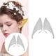 thumbnail image 3 of 2 Pares de de Duende Navideñas para Fiestas Puntiagudas, Accesorios para de Noctilucencia jinwen Oreja de elfo de Halloween, 3 of 8