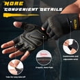 thumbnail image 4 of Guantes de entrenamiento FREETOO con protección total para la palma de la mano para hombre, 4 of 7