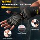 thumbnail image 4 of Guantes de entrenamiento FREETOO con protección total para la palma de la mano para hombre, 4 of 7
