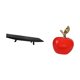 thumbnail image 5 of Bandeja rústica de cerámica para frutas, cuenco decorativo para servir en casa con adorno escultural para bodas, despensas, de café, cafeterías,, 5 of 8