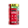 thumbnail image 4 of Brawny Tear-A-Square 3-Ply Paper Towels, 2 Double Rolls = 4 Regular Rolls, Strong, Absorbent, and Durable with 3 Sheet Sizes (Quarter, Half, Full), 4 of 6