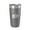 Dark Gray, variant on Base Line Lake Map Tumbler Travel Mug Insulated Laser Engraved Coffee Cup Huron River Chain of Lakes Michigan 20 oz Orange