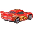 thumbnail image 4 of Disney / Pixar Metal Lightning McQueen with Racing Wheel Diecast Car, 4 of 5