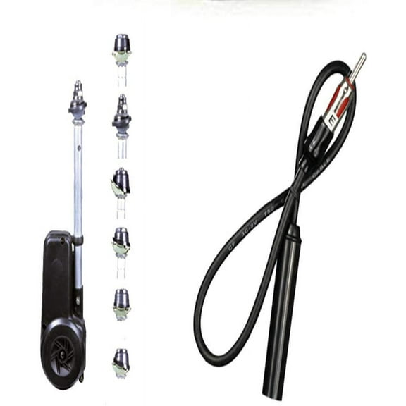 Compatible with Mazda B2200 1986-1993 Factory Replacement Car Radio Stereo Powered Antenna Mast