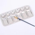 thumbnail image 2 of 2 Pcs Metal Tray Watercolor Paint Case Painting Pigment Tray Art Paint Tray Watercolor Tin, 2 of 3