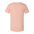 thumbnail image 3 of BELLA+CANVAS T-Shirt Unisexe Col Rond Triblend Manches Courtes, 3TG, Pêche Triblend, 3 of 3