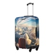 thumbnail image 1 of Fotbe Sunset Airplane Travel View Funda Protectora para Equipaje, Antirrayones y Resistente a la Suciedad, Compatible con Maletas de 18 a 32 Pulgadas-Large, 1 of 7