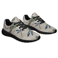 thumbnail image 6 of Vintage Dragonfly Mandala Shoes Sneakers for Women Men Black Size 4, 6 of 7