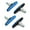 Blue 2 Pairs, variant on Jkung 2 Pairs Bike Brake Pad Lightweight No Noise Universal Mountain Road Bicycle V Brake Shoes Block Rubber Pad Replacement Cycling Accessories