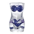 thumbnail image 1 of Bikini Beer Mug Set, High Beauty Glass Cups for Bar & Home Use, Unique Bikini Design Beer Glasses, Fun Conversation Starter, Red/Blue, Set of 2, Home & Kitchen Essentials, 1 of 5