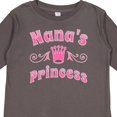 thumbnail image 4 of Inktastic Nanas Princess Granddaughter Girls Long Sleeve Toddler T-Shirt, 4 of 5