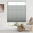 thumbnail image 2 of LazBlinds Top Down Bottom Up (TDBU) Cordless Cellular Shades, Light Filtering Honeycomb Shades Pleated Blinds for Windows, 48" W x 64" H, Grey, 2 of 6
