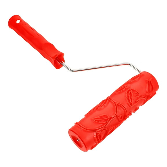 MEIBUTYUP Rubber Paint Roller for Home Wall Texture and Embossing Patterns