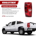 thumbnail image 3 of For 2007-2014 Chevy Suburban 1500 2500 Tahoe OE Style Rear Replacement Tail Light Brake Lamp - Driver Side Only, 3 of 8