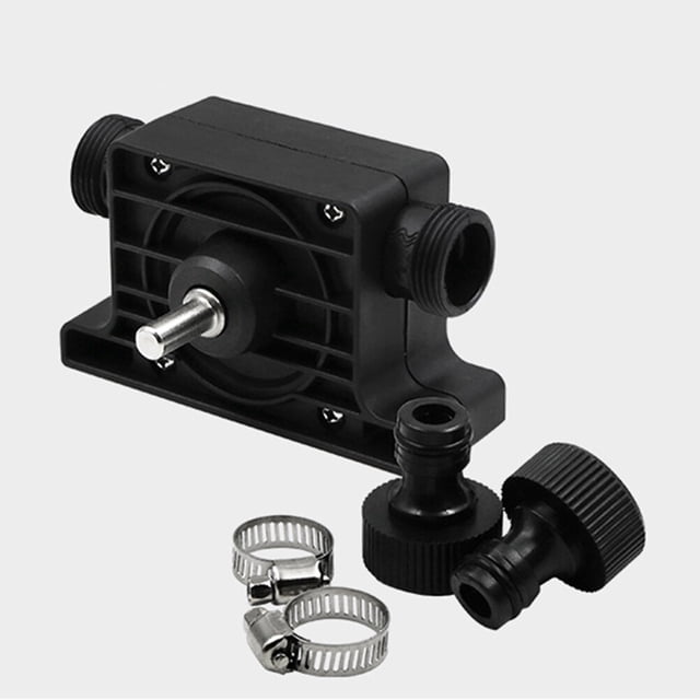 OUNONA Large Drive Water Transfer Pump 2pcs with Connectors for Efficient Fluid Transfer and Easy Use