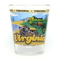 thumbnail image 1 of Virginia State Wraparound Shot Glass, 1 of 4