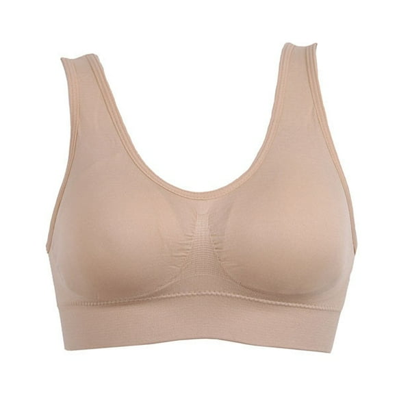 Soutien-gorge pour Femmes Débardeur Rembourré Crop Tops sous-Vêtements 7 Couleurs Sans Armature