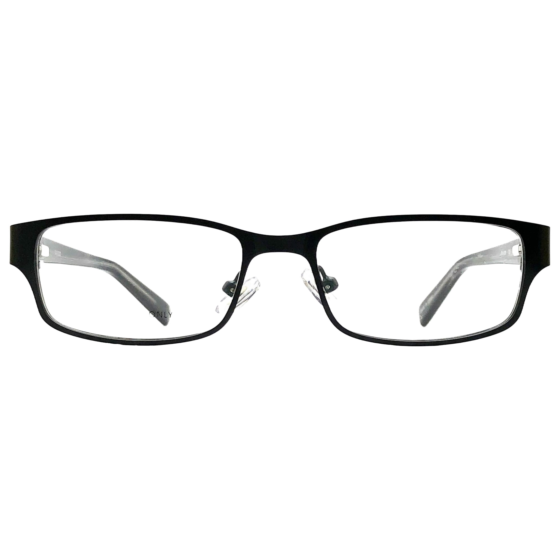Walmart Youth FM14068 Rectangular Prescription Eyeglasses with Case, Matte Black