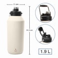 thumbnail image 4 of Termo Viva Hydrate de acero inoxidable 1900 ml varios modelos 1 pieza, 4 of 6