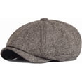 thumbnail image 2 of CoCopeaunts Spring Autumn Newsboy Caps for Men Fashion Octagonal Hat Flat Cap Women British Style Berets Vintage Painter Hat, 2 of 8