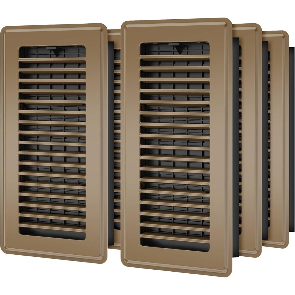 MOMOJIA 3 Pcs Steel 4x10 Foot Rustproof Ventilation Grilles for Ceiling Wall Floor