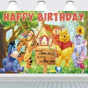 Winnie the Pooh Background Taspestry Post Banner Backdrop Party Supplies Wall Decor