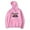 Pink, variant on Hoodie Casual Harajuku Trendy Unisex Fashion Hooded Sweatshirt