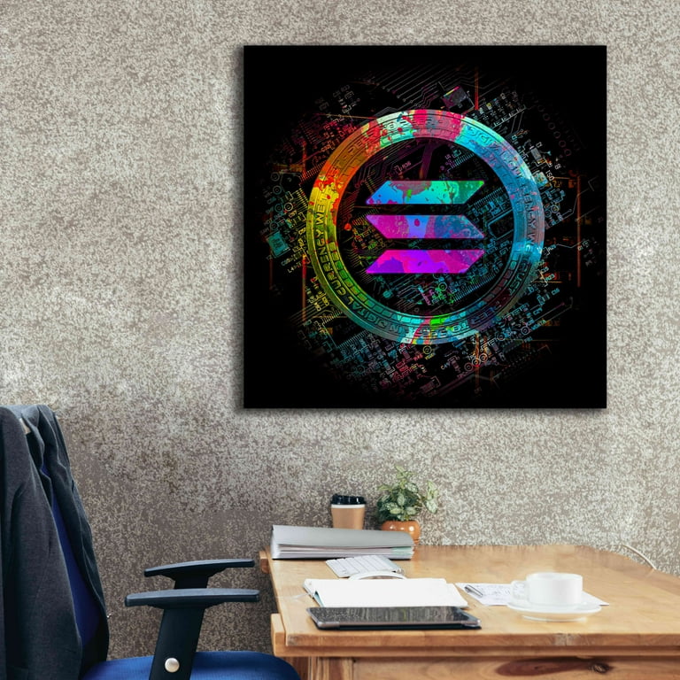Epic Graffiti 'Solana Crypto Giga Coin' by Epic Portfolio