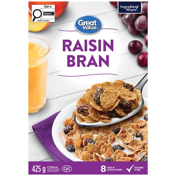 Great Value Raisin Bran Cereal