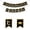 A002- Black, variant on 2026Graduation Decorations BlueandGold Congrats Grad Banner, Indoor Graduation Party Wall Decor, 2 Pc Pre Strung Graduation Party Supplies