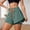 Green, variant on HAIJIE Swim Shorts Women Stretchy High Waisted Beach Shorts Women's Shorts for Women Girls Upf 50 Swimsuit Bottoms with Liner