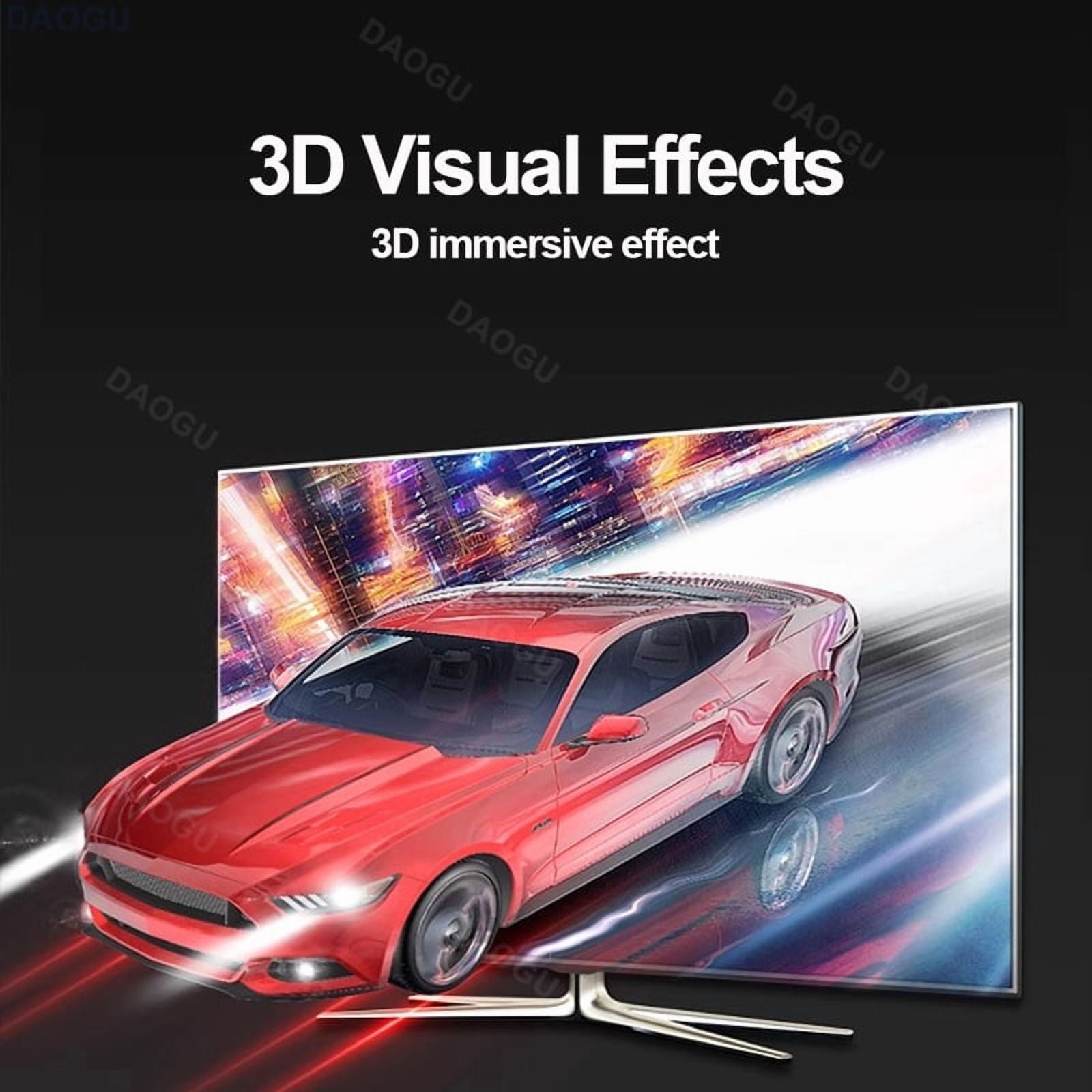 48Gbps HDMI-compatible Cable 8K 60Hz HDMI-compatible 2.1 Cable 4K 120Hz HDR 3D Effect Video Cable for HDTV PC