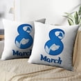 thumbnail image 3 of LALILO Throw Pillow Covers Happy Mother Day Floral Greeting Card Cushion Cover 18" x 18", 3185 Pack, 3 of 6