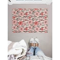 thumbnail image 2 of Linon Home Décor Washable Laurel Area Rug or Runner Collection, Ivory and Pink, 2' x 3', 2 of 7