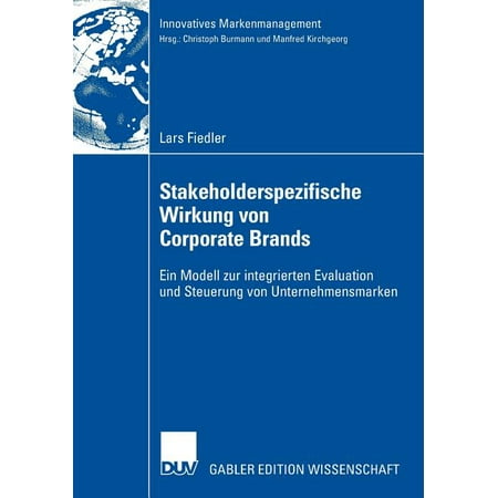 ISBN 9783835006423 product image for Innovatives Markenmanagement: Stakeholderspezifische Wirkung Von Corporate Brand | upcitemdb.com