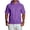 2#Purple, variant on IAJDKMEK Men's Short Sleeve Hooded Shirt - Retro Casual Top, Vintage Shirt for Men, Soft Breathable Summer Pullover Shirt,Army Green L