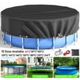 thumbnail image 1 of SHELTUSE Cubierta Redonda para Piscina de 6 Pies Cubierta Solar para Piscina Redonda Oxford sobre el Suelo con Cuerda de Acero para Piscinas Elevadas, Cubierta para Piscina sobre el Suelo, Cubierta para Piscina de Invierno, Negro, 1 of 8