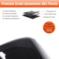 thumbnail image 5 of TINKI Side Door Rear View Mirror Cap Cover Trim Compatible with Honda Pilot 2003 2004 2005 2006 2007 2008 Accessories, 5 of 7