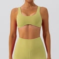 thumbnail image 2 of Bigersell Women Push up Bra On Sale Women's No Underwire Tight Sports Bra Women's Training Running Quick-Drying Sports Yoga Bra Underwire Bra Style F-1339 Green L, 2 of 6