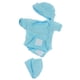 thumbnail image 3 of conjunto del mono del mameluco de las muñecas Azul Mameluco Calcetines Sombrero Conjunto Para 10 '' - 11 '' Baby Girl Muñeca Fanmusic conjunto del mono del mameluco de las muñecas, 3 of 4